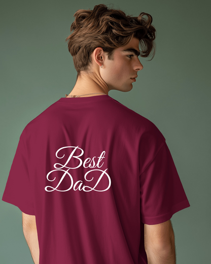 Best Dad Men Heavy Cotton Tee - Perfect Gift for Father