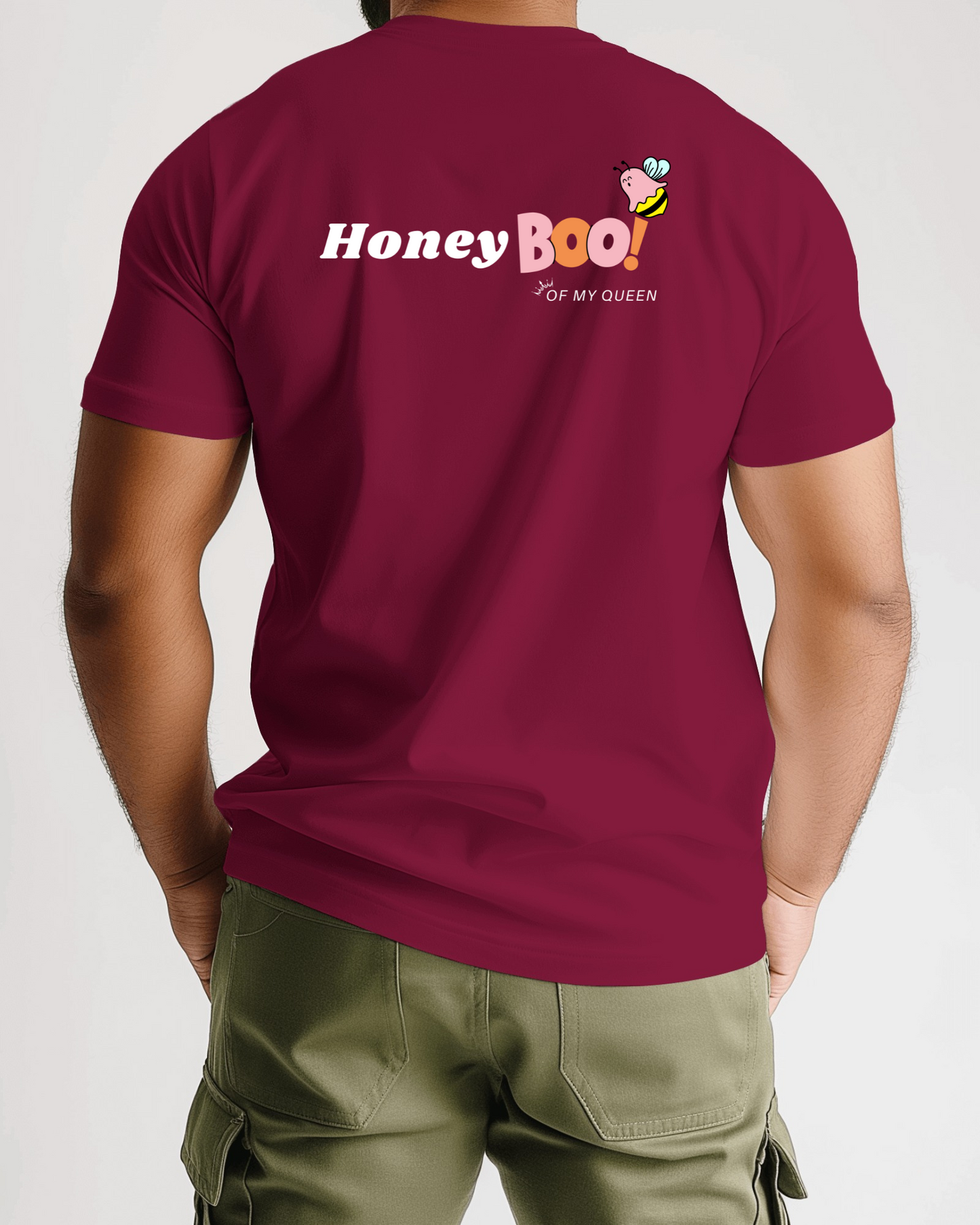 Honey Boo Men Heavy Cotton Tee - Best Gift for Husband & Boyfriend