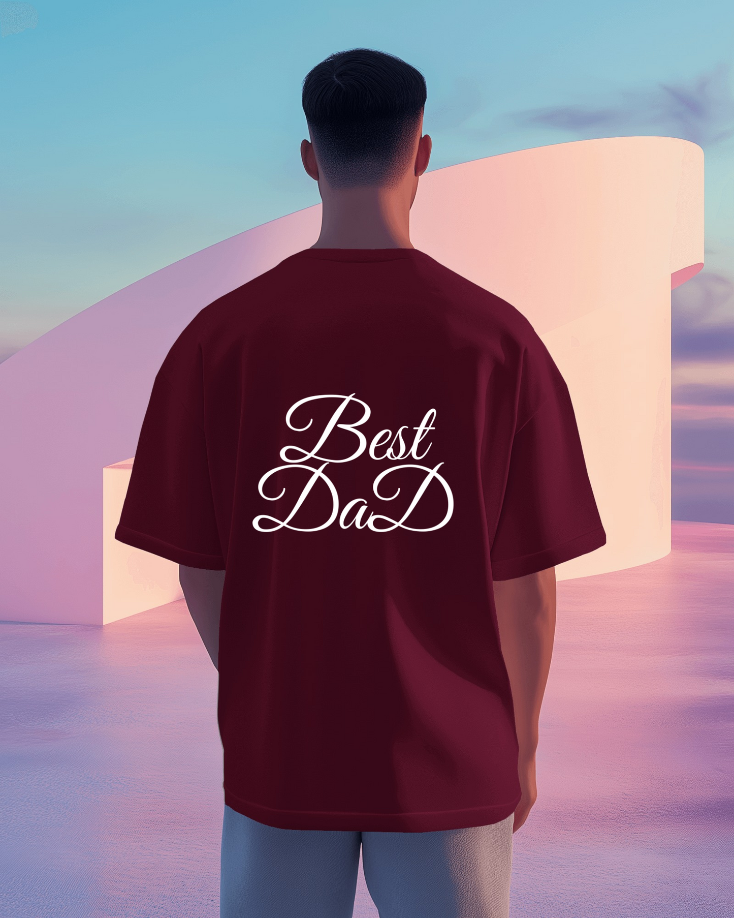 Best Dad Men Heavy Cotton Tee - Perfect Gift for Father