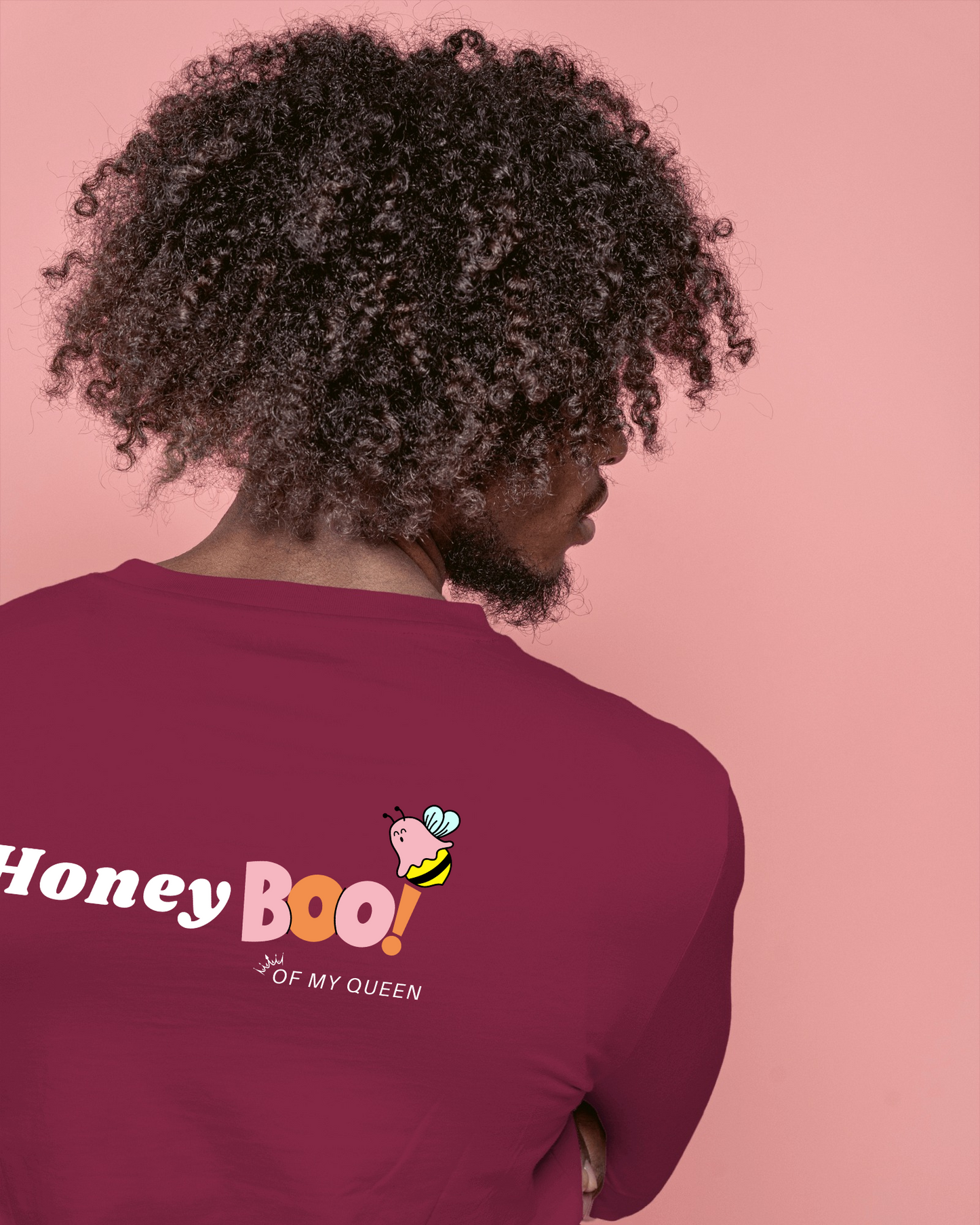 Honey Boo Men Heavy Cotton Tee - Best Gift for Husband & Boyfriend