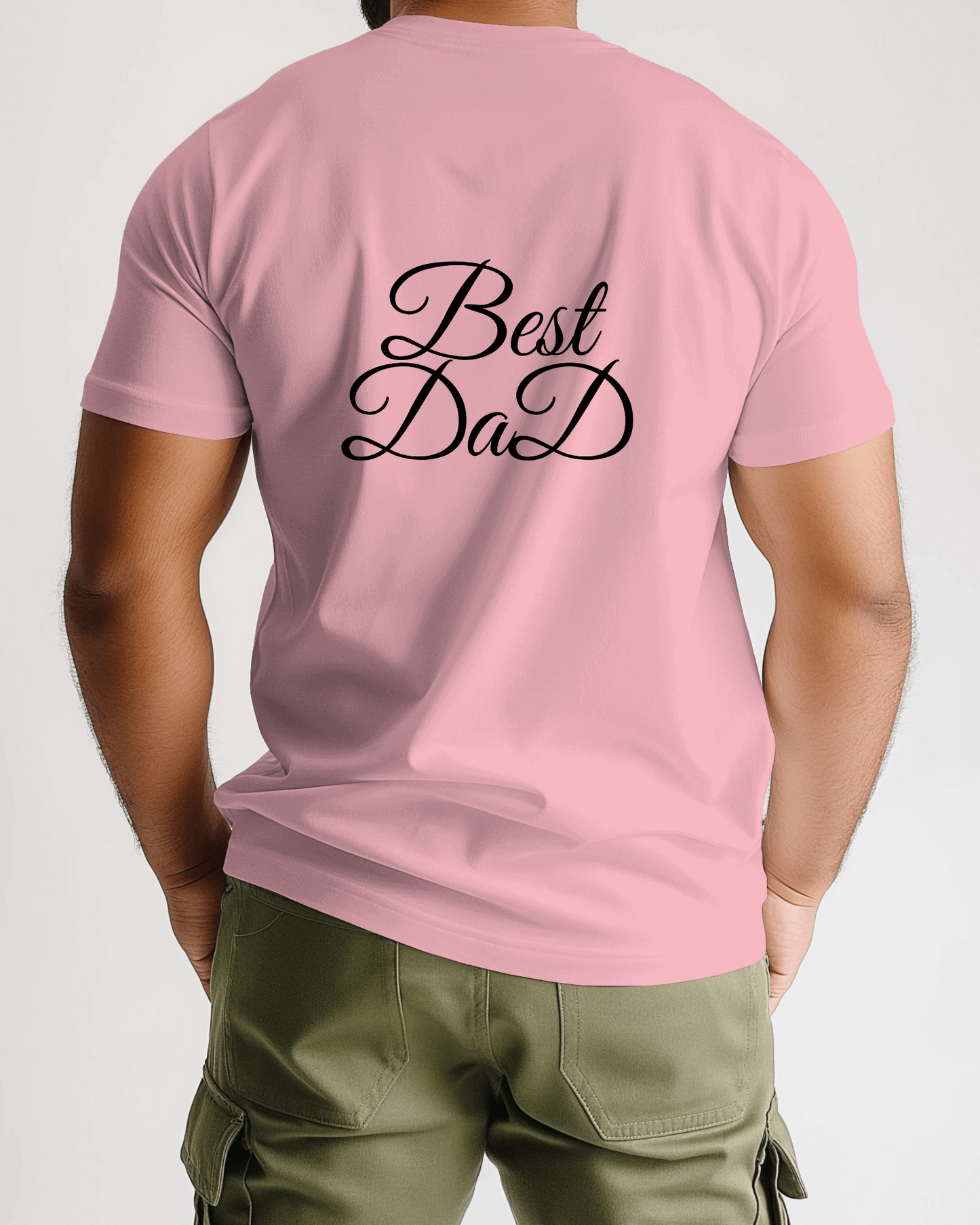 Best Dad Men Heavy Cotton Tee - Perfect Gift for Father