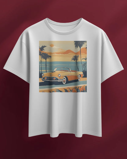 Vintage Vibes Tee Men Heavy Cotton T-Shirt- RaymaxUS Exclusives
