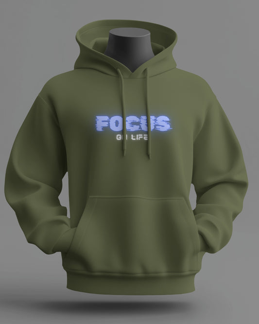 Focus on Life Men Heavy Blend™ Hoodie | Cozy Motivational Hoodie