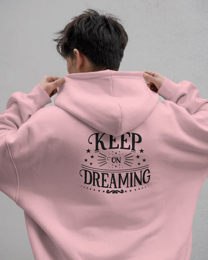 Keep on Dreaming Men's Hoodie - Cozy Casual Wear for Dreamers