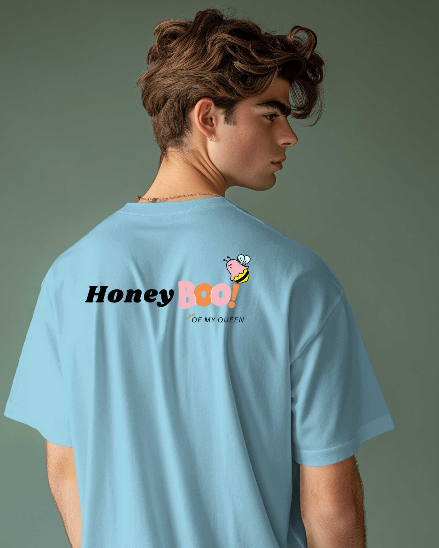 Honey Boo Men Heavy Cotton Tee - Best Gift for Husband & Boyfriend