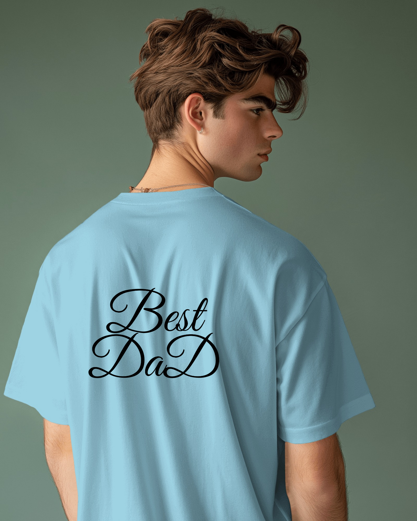 Best Dad Men Heavy Cotton Tee - Perfect Gift for Father