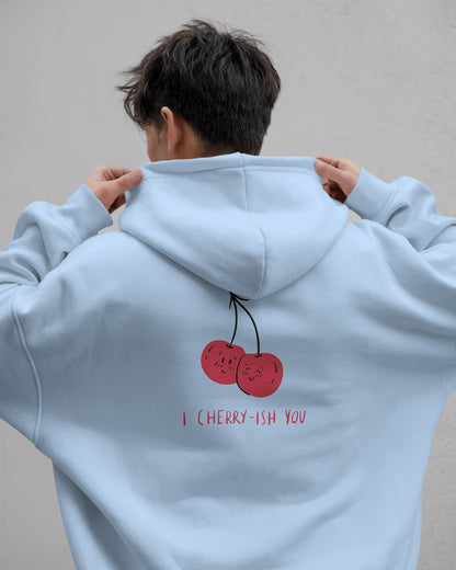 I Cherry-ish You Hoodie - Men's Heavy Blend™ for Spreading Love & Friendship
