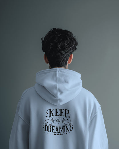 Keep on Dreaming Men's Hoodie - Cozy Casual Wear for Dreamers