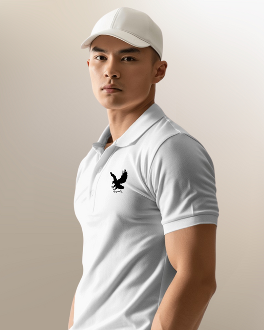 Men's Eagle RaymaxUS Exclusive Piqué Polo - Stylish Comfort for Any Occasion