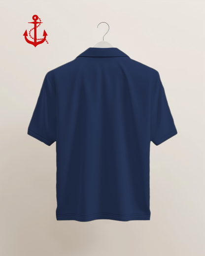 RaymaxUS Anchor NY Men's Piqué Polo - Casual Comfort