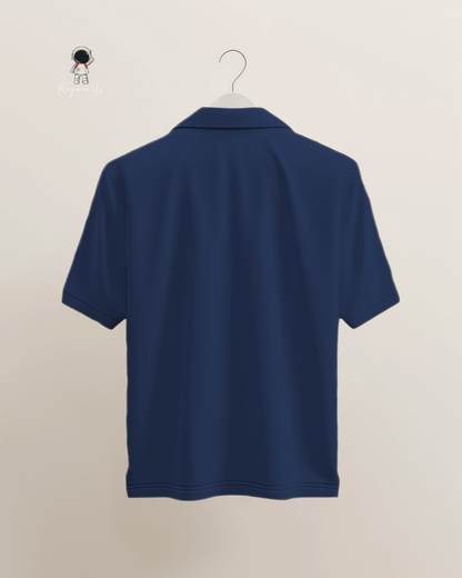 Astronaut RaymaxUS Men's Piqué Polo T-Shirt - Explore the Cosmos in Style