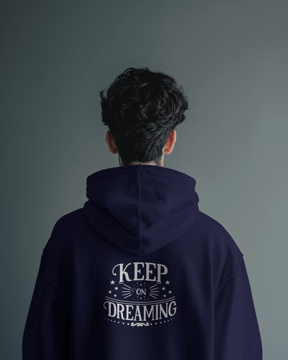 Keep on Dreaming Men's Hoodie - Cozy Casual Wear for Dreamers