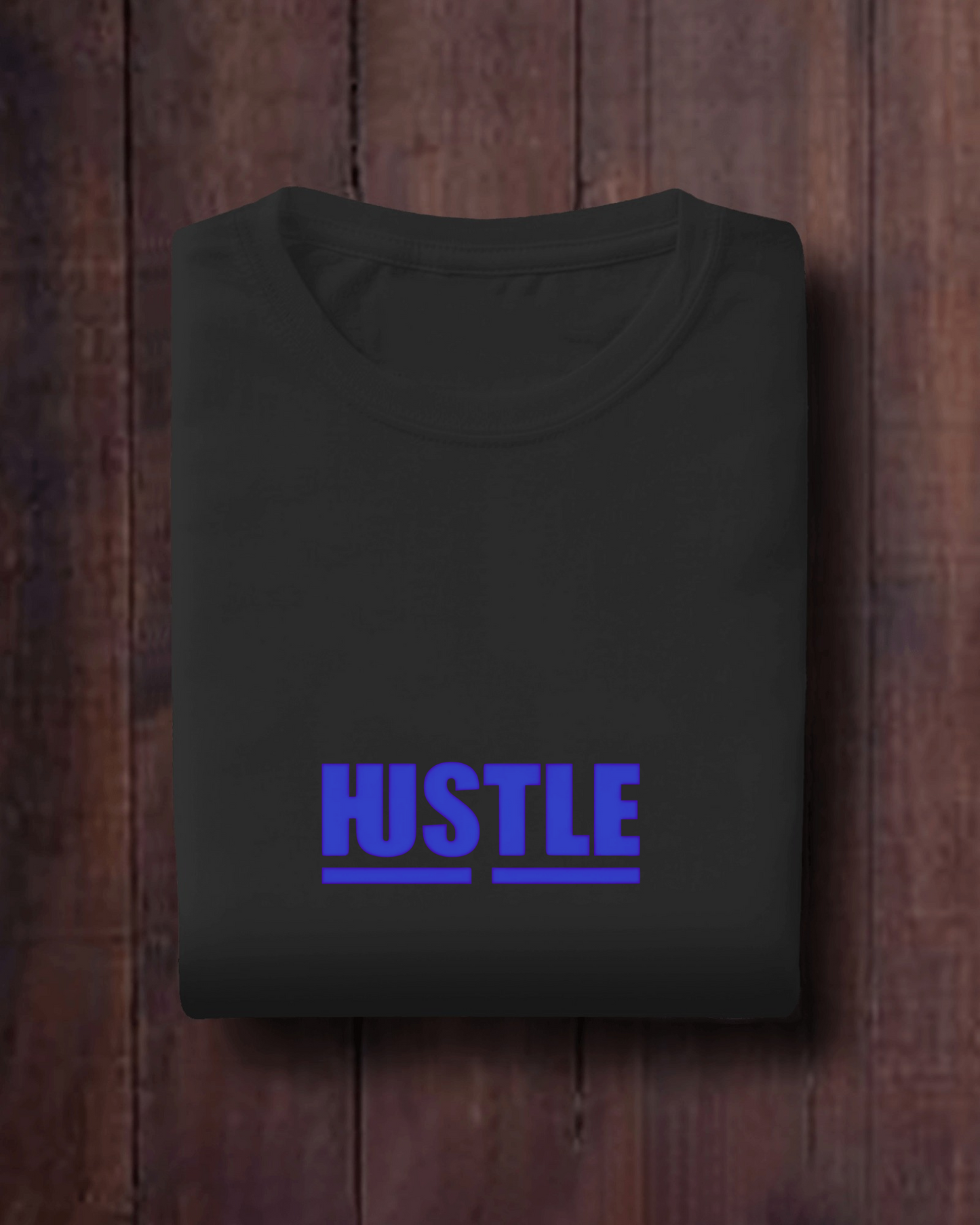 Hustle Men Heavy Cotton Tee - Motivational T-Shirt for Entrepreneurs