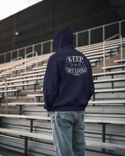 Keep on Dreaming Men's Hoodie - Cozy Casual Wear for Dreamers
