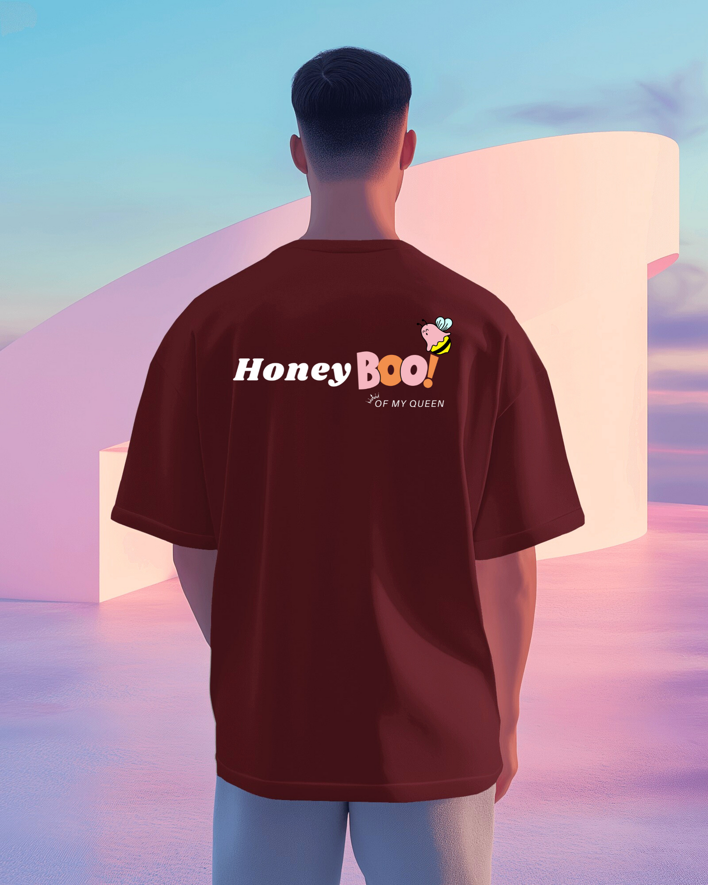 Honey Boo Men Heavy Cotton Tee - Best Gift for Husband & Boyfriend