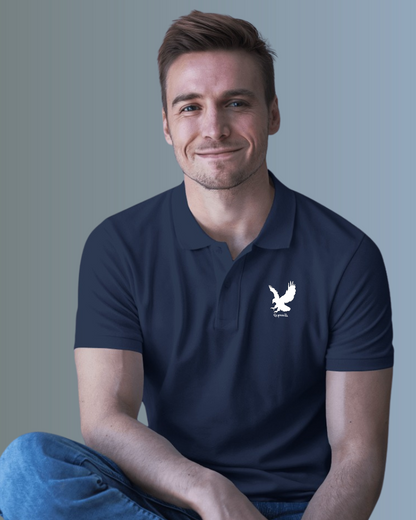 Men's Eagle RaymaxUS Exclusive Piqué Polo - Stylish Comfort for Any Occasion