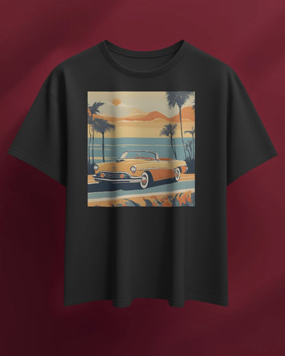 Vintage Vibes Tee Men Heavy Cotton T-Shirt- RaymaxUS Exclusives