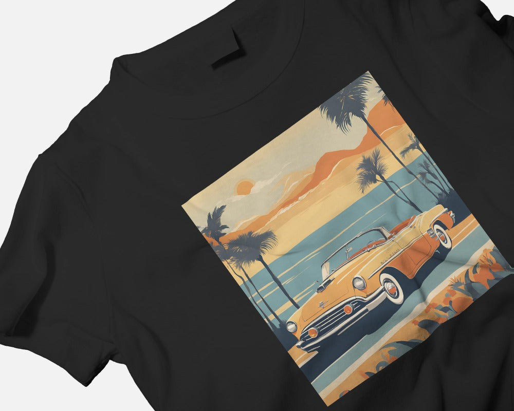 Vintage Vibes Tee Men Heavy Cotton T-Shirt- RaymaxUS Exclusives