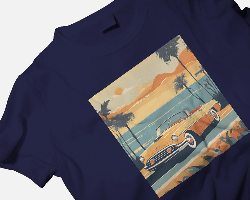 Vintage Vibes Tee Men Heavy Cotton T-Shirt- RaymaxUS Exclusives
