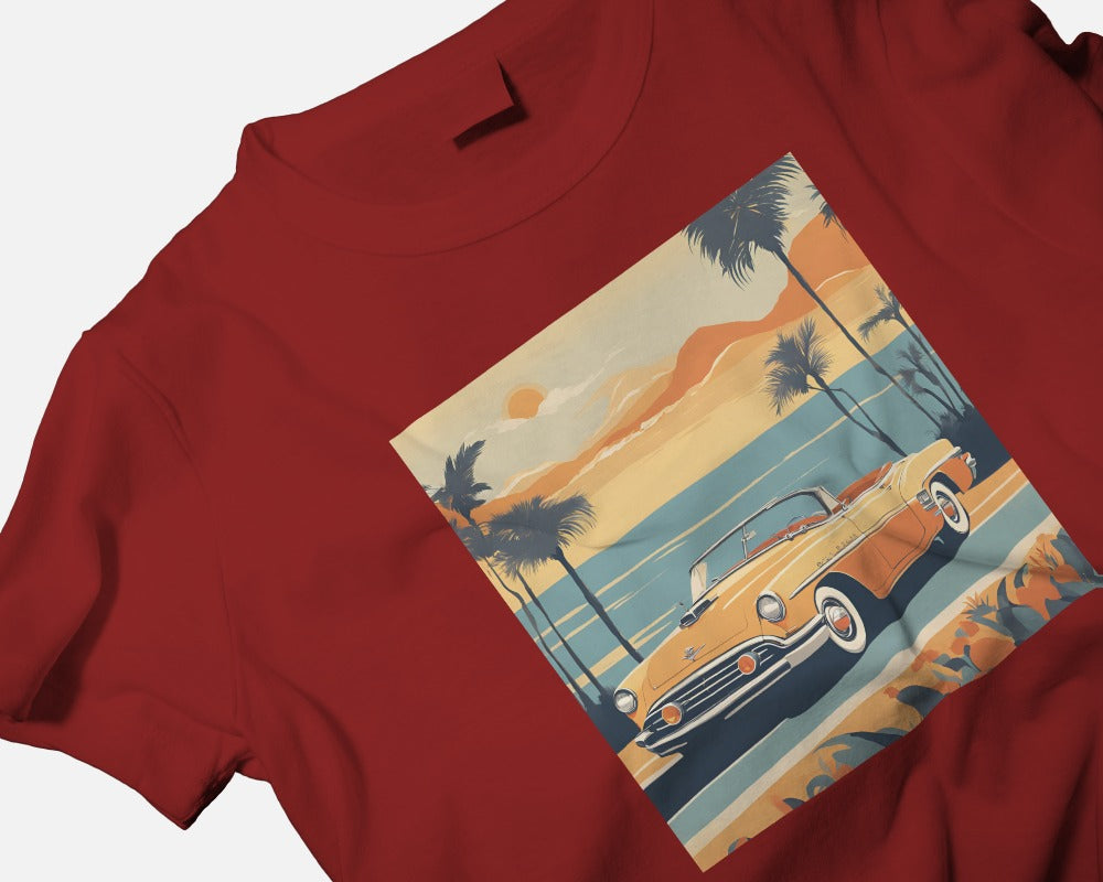Vintage Vibes Tee Men Heavy Cotton T-Shirt- RaymaxUS Exclusives