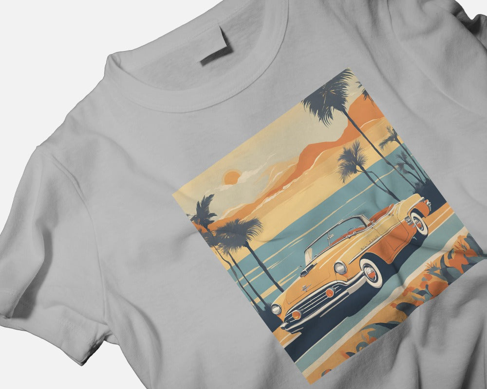 Vintage Vibes Tee Men Heavy Cotton T-Shirt- RaymaxUS Exclusives