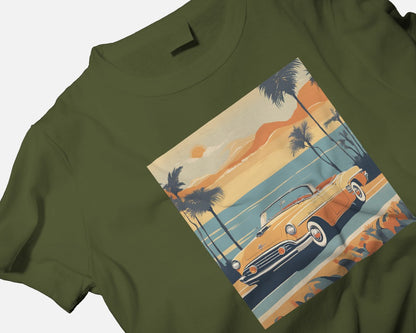 Vintage Vibes Tee Men Heavy Cotton T-Shirt- RaymaxUS Exclusives