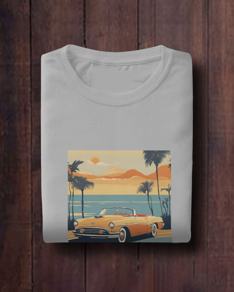 Vintage Vibes Tee Men Heavy Cotton T-Shirt- RaymaxUS Exclusives