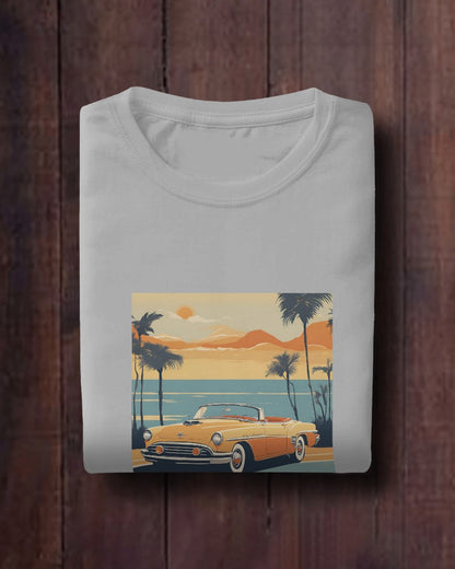 Vintage Vibes Tee Men Heavy Cotton T-Shirt- RaymaxUS Exclusives