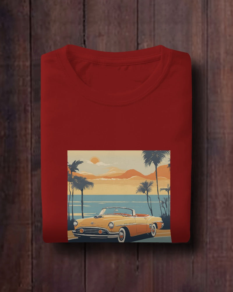 Vintage Vibes Tee Men Heavy Cotton T-Shirt- RaymaxUS Exclusives