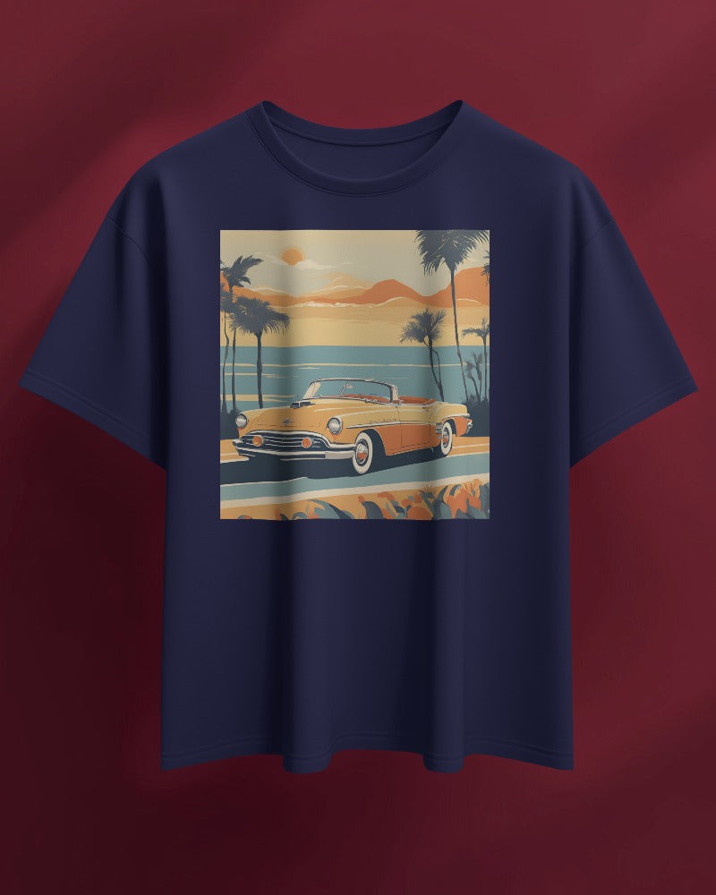 Vintage Vibes Tee Men Heavy Cotton T-Shirt- RaymaxUS Exclusives
