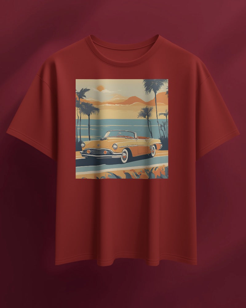 Vintage Vibes Tee Men Heavy Cotton T-Shirt- RaymaxUS Exclusives